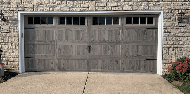 driftwood garage door